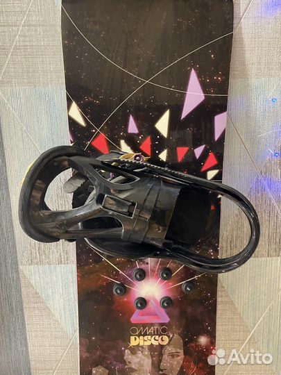 Сноуборд Omatic disco 147cm Burton stilleto