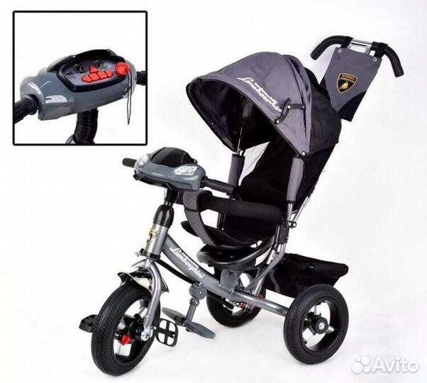 Велосипед с родительской ручкой