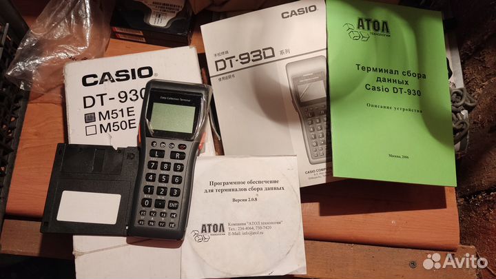 Сканер Casio DT-930M51E