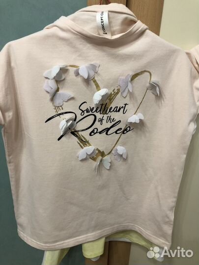 Пакет летних вещей для девочки 122 128