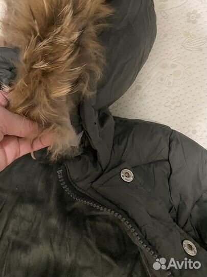 Зимняя куртка детская для мальчика 92