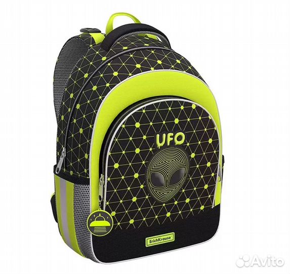 Ученический рюкзак ErichKrause ErgoLine 15L UFO,51