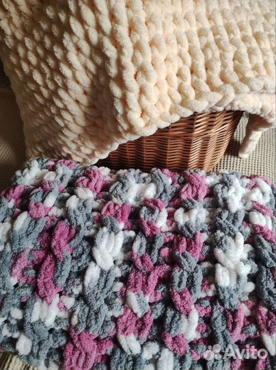 Детские пледы, на выписку, в кроватку, в коляску