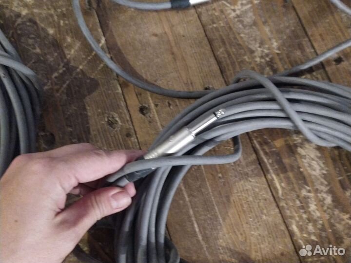 Кабель аккустический, спикерный, jack 6.3