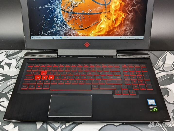 HP Omen 15 i5-7300HQ 8GB GTX1050 120SSD