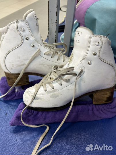 Фигурные коньки risport 235, с лезвиями