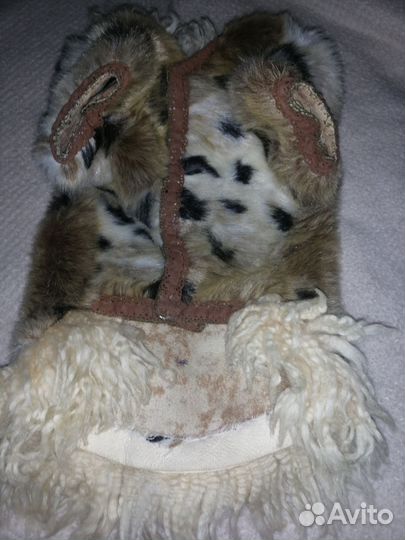 Искусственная шубка для собаки