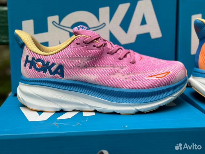 Кроссовки женские для бега hoka clifton 9