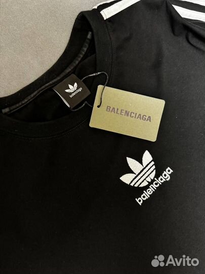 Футболка adidas x balenciaga