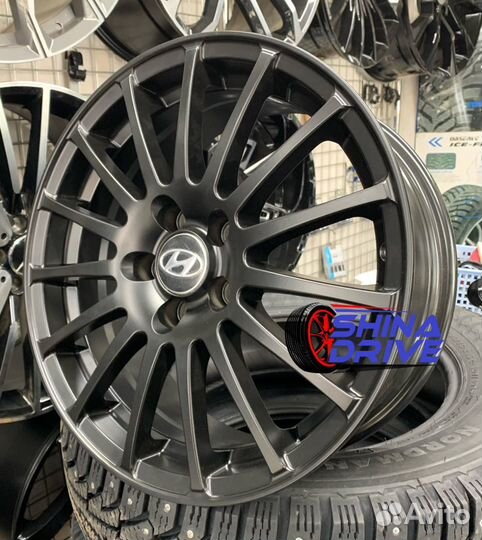 Диски Hyundai R16 5x114,3 Black Matt