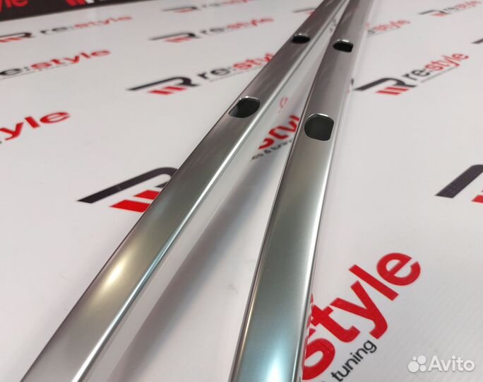 Рейлинги Mazda CX-9 с 2017 Серебро N1798