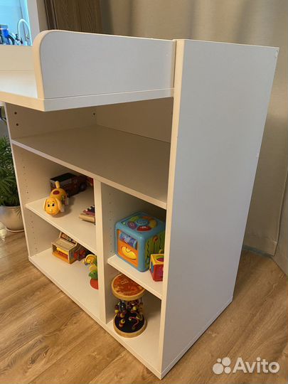 Пеленальный комод и стол 2 в 1 стуве IKEA (белый)