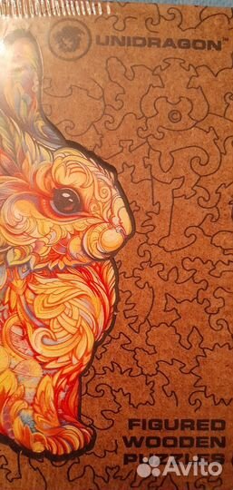 Деревянные пазлы Заяц