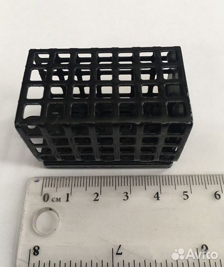 Кормушка фидерная квадрат метал с дном от 20-120гр