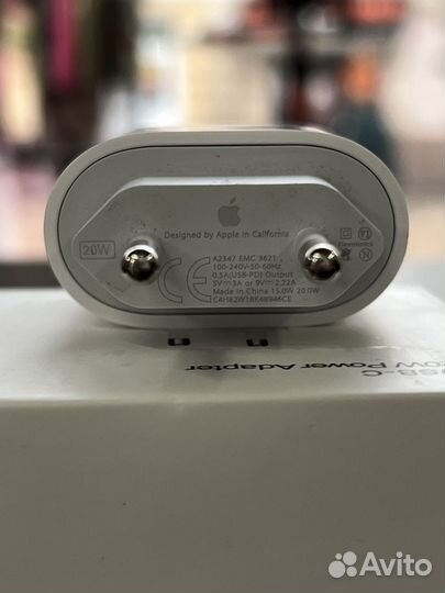 Блок питания apple 20w оригинал