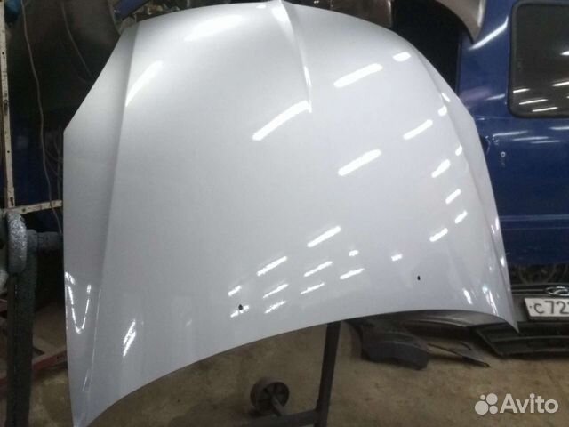 Капот лансер9 серебро а31