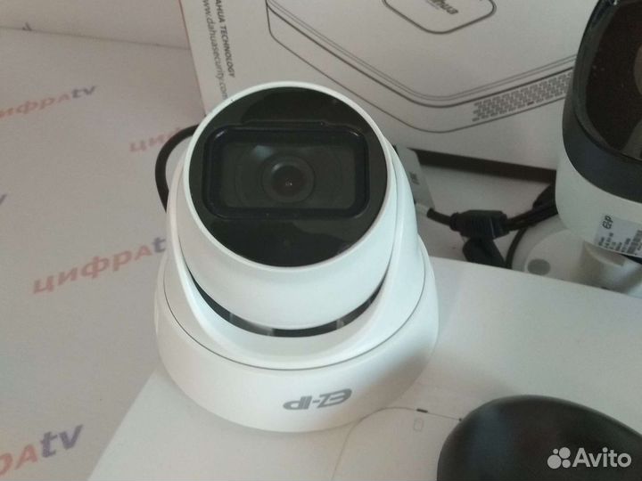 Комплект видеонаблюдения 4Мп Dahua 11 камер IP