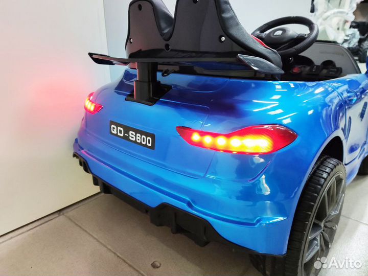 Детский электромобиль QD-600, синий