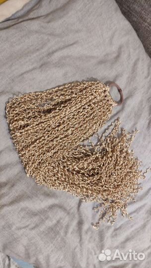 Хвост на резинке из Зизи гофре