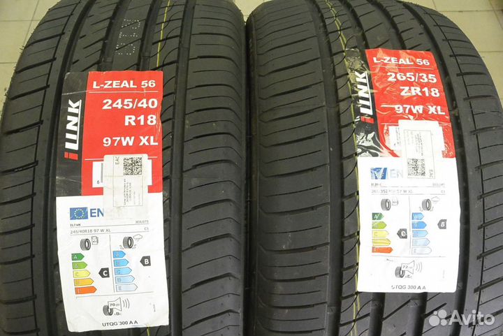 iLink L-Zeal56 245/40 R18 и 265/35 R18 97W