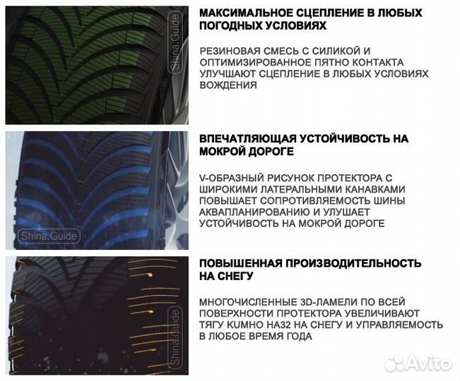 Kumho Solus 4S HA32 205/45 R16 87V