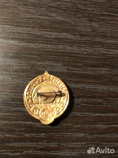 Значки Конституция СССР Юный турист СССР