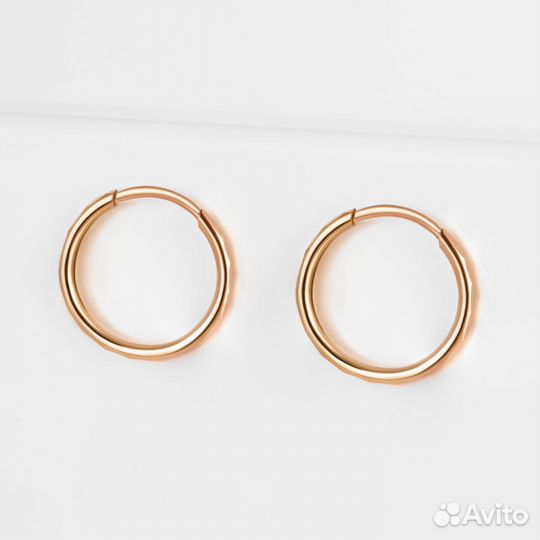 Золотые серьги 585 проба