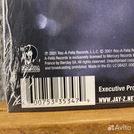 Винил Jay-Z «The Blueprint»