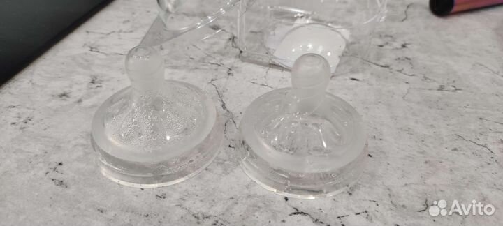 Avent соски natural антиколик +1мес