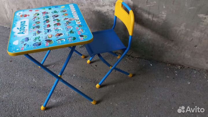 Детский стол и стул Ника Азбука