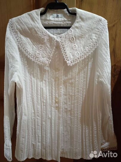 Блузка белая для девочек