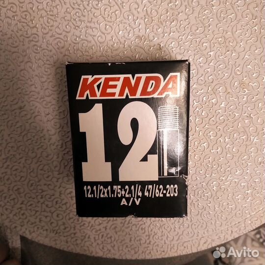 Бутиловая велокамера Kenda 12