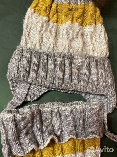 Зимняя шапка и снуд