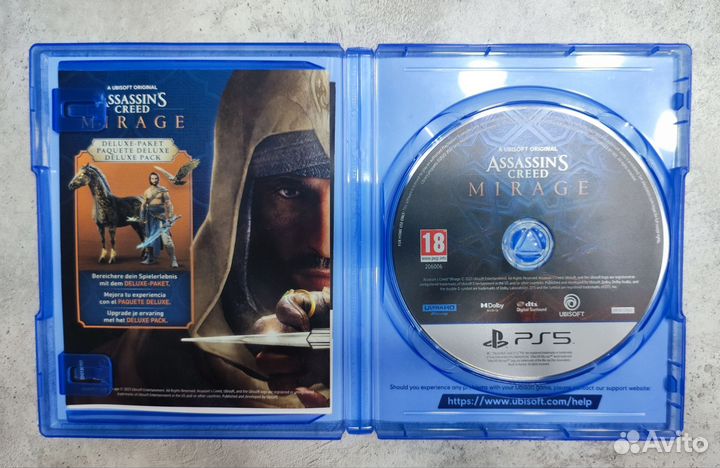Assassins Creed Mirage PS5 диск
