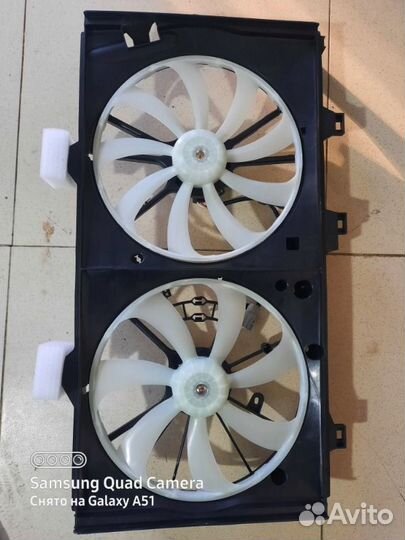 Диффузор радиатора задний Toyota Camry V50 2.5