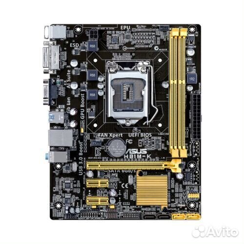 Материнская плата asus H81M-K