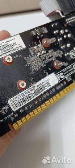 Видеокарта Palit nvidia GT 730 2 GB