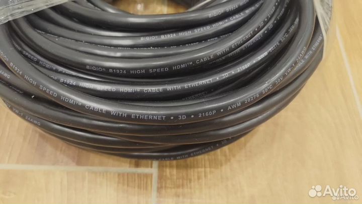 Кабель hdmi Cable With Ethernet 3D 2160P AWM 20276