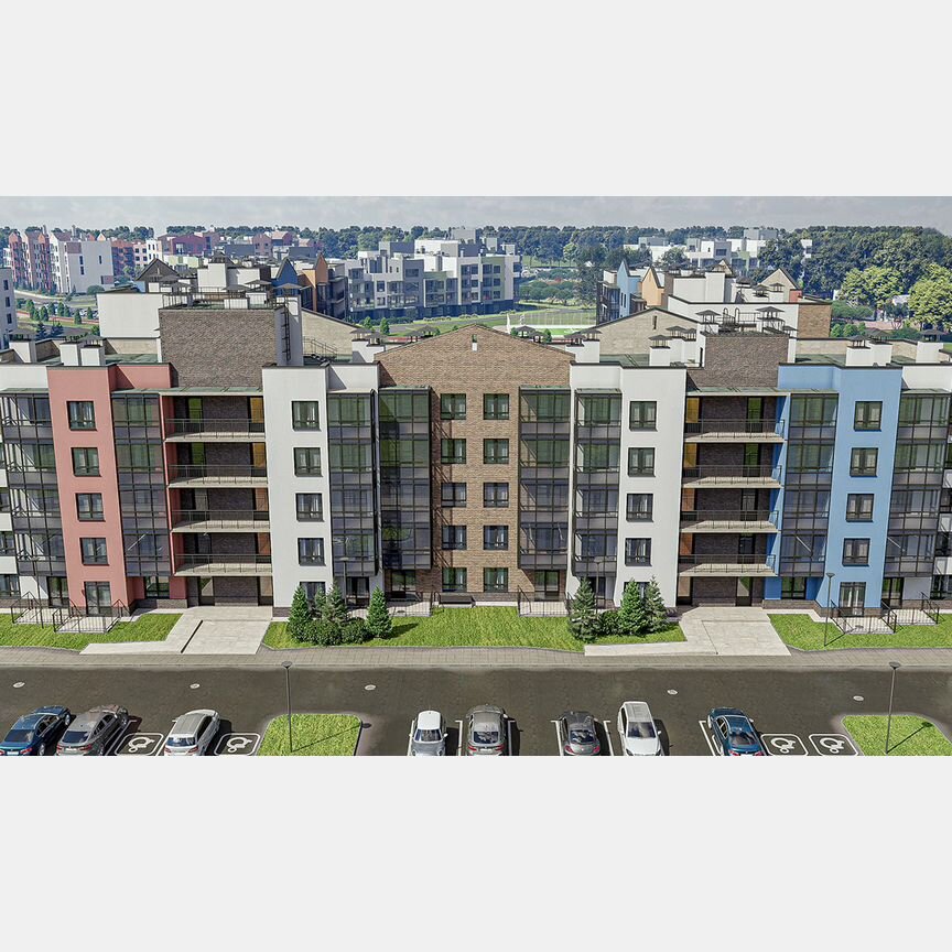 1-к. квартира, 36,7 м², 3/5 эт.