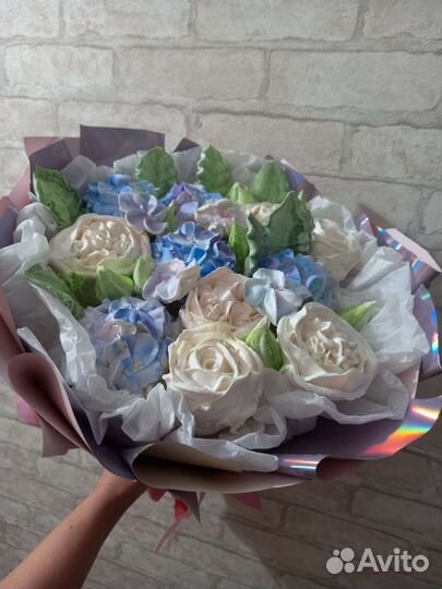 Зефирные цветы