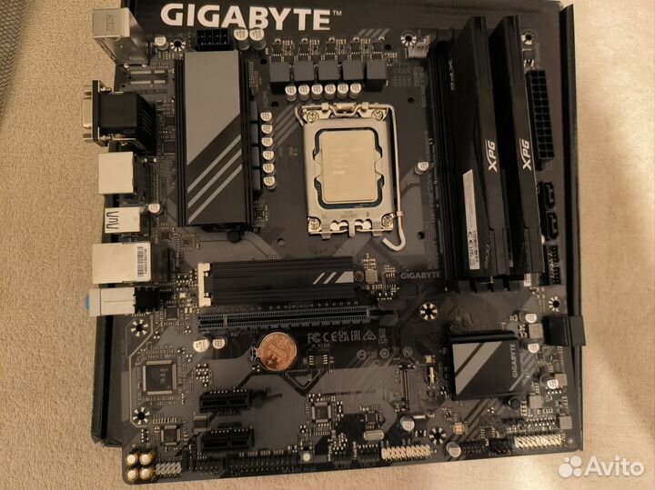 Комплект Intel i5 12400/B760M/DDR5 32GB(новый)