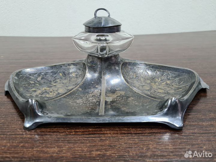 Антикварная чернильница конец 19-го века