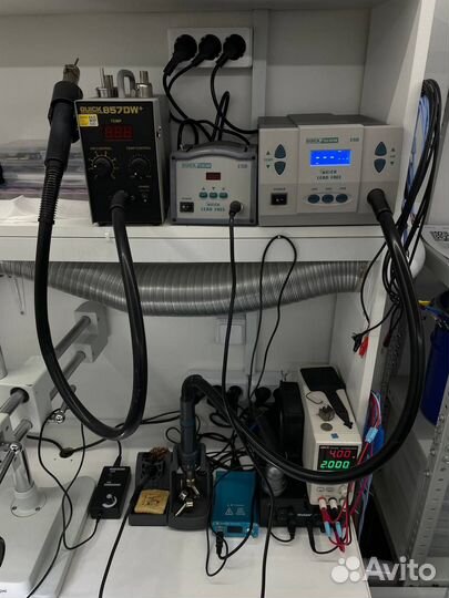 Сложный ремонт iPhone. Пайка микросхем, реболл, св