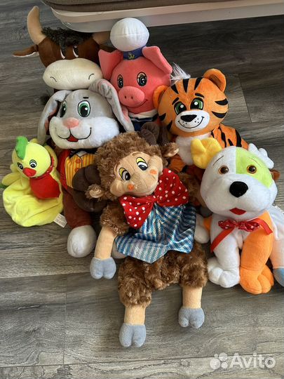 Мягкие игрушки пакетом