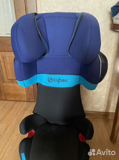 Автокресло группа 2/3 cybex solution m-fix