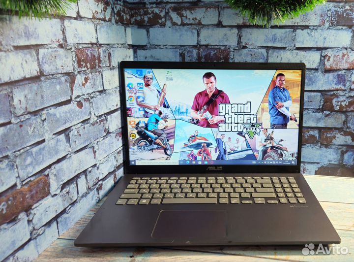 Игровой ноутбук Asus Ryzen 5 8gb ssd mx230 2gb