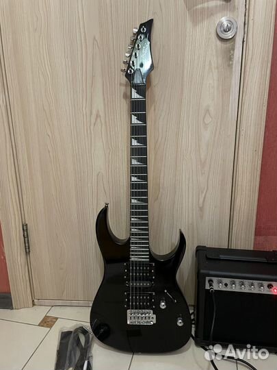 Ibanez GIO GRG170DX черная электрогитара