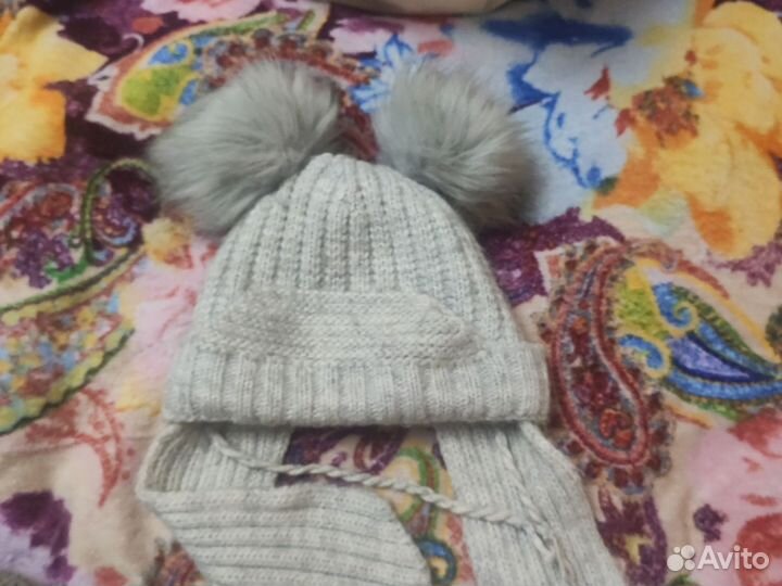 Шапка зимняя для девочки