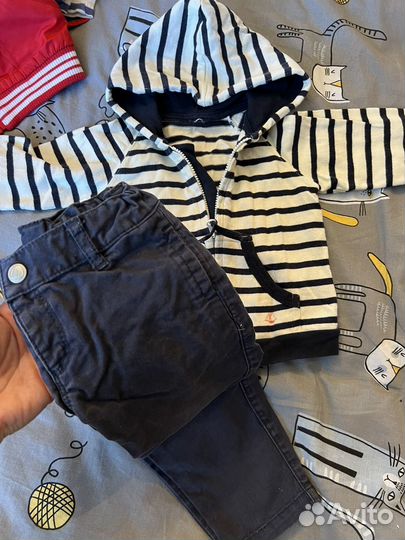 Пакет вещей jacadi petit bateau mothercare 74-80