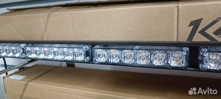 Мигалка Желтая односторонняя 94см